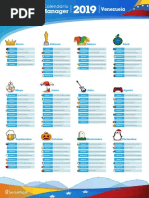 Calendario Venezuela PDF