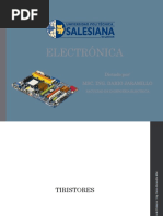 Tipos de Tiristores y Sus Caracteristicas