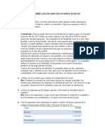 Taller Sobre Los Estados Financieros