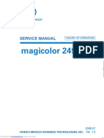 Magicolor 2490MF: Service Manual