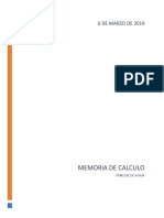 Memoria de Calculo Tanque de Almacenamiento Enterrado