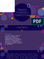 Terapia Conitivo - Conductual