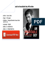 An Unsuitable Boy PDF Online: Product Details