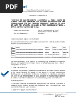 TDR Sillones Dentales Osce-Essalud 2019