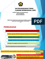 Optimalisasi Pelaksanaan Tugas PJO - Banten