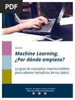 GUIA GRATUITA. Machine Learning. Por Donde Empiezo