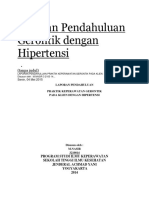 Laporan Pendahuluan Gerontik Dengan Hipertensi