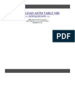 Astm Table 54b PDF