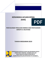 Kerangka Acuan Kerja (KAK) AKNOP Irigasi