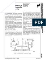 Using The ADC0808/ADC0809 8-Bit P Compatible A/D Converters With 8-Channel Analog Multiplexer