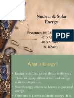 Nuclear & Solar Energy