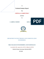 A Technical Seminar Report: "Optical Computing"