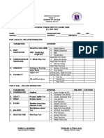 Department of Education Region III: Form A