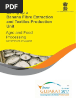 18 Banana Fibre Extraction and Textiles Production Unit