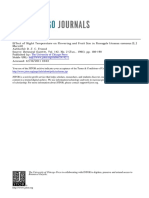 Effect of Night Temperature On Flowering and Fruit Size in Pineapple