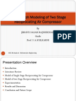 Bond Graph Modeling of Two Stage Reciprocating Air Compressor