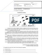 Avaliação 2º Trimestre Portugues