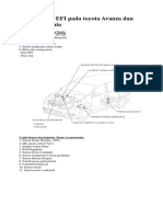 Letak Sensor EFI Pada Toyota Avanza Dan Daihatsu Xenia