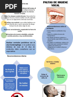 Pautas de Higiene Vocal