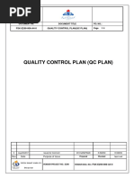 FSK-E290-006-A4-0 Quality Control Plan (QC Plan)