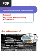 Ergonomia Antropometria y Biomecánica