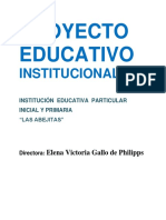 Proyecto Educativo Institucional-Abejitas 2019