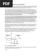 Breakdown in Diode