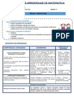 Sesión Matematica 6 Grado