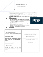 Lesson Plan in Pythagorean Theorem