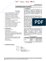 Snx5176B Differential Bus Transceivers: 1 Features 3 Description