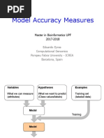 Lecture - Model Accuracy Measures