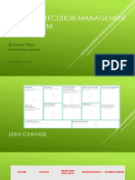 Project Execution Management (Pem) System: Business Plan