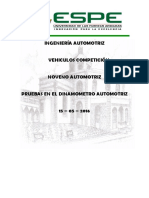 Informe Dinamometro Automotriz