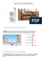 Instalaciones Diseño Sanitario y Pluvial