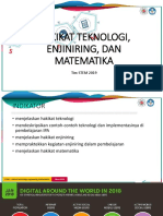 Hakikat Teknologi Enjiniring Dan Matematika