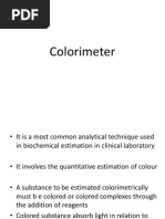 Colorimeter New