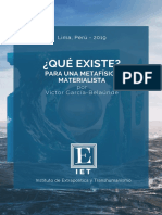 ¿Qué Existe? para Una Metafísica Materialista