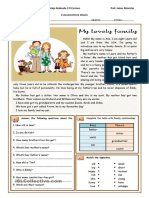 EVALUACIÓN DE INGLÉS-1° Año - II B