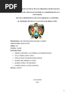 Monografía de Informe Tecnico, Completo - Docx Final