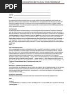 Botox Consent Form English