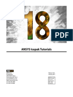 ANSYS Icepak Tutorials R180 PDF