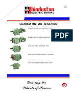 Hind Geared Motor PDF