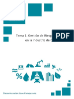 Temario - M8T1 - Gestión de Riesgos de SMA en La Industria de OG