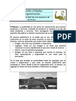 Creación Literaria La Argumentación.: Nivel 9: Publicidad de Una Empresa de Servicios