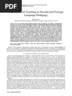 IBL in Second and Foreign Language Pedagogy