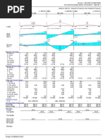 Axis: 1 Storey: 2: Bending (Top Edge) ..