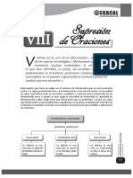 Ejercicios de Supresión de Oraciones