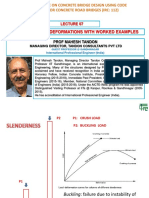 Lecture 7B by Prof Mahesh Tandon On ULS of Induced Deformations With Worked Examples PDF