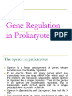 Gene Regulation in Prokaryotes-1