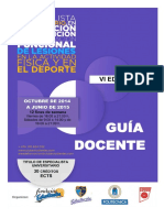 ESPECIALISTA UNIVERSITARIO en Prevención, Intervención y Recuperación Funcional de Lesiones en La A.F. y en El Deporte. INEF